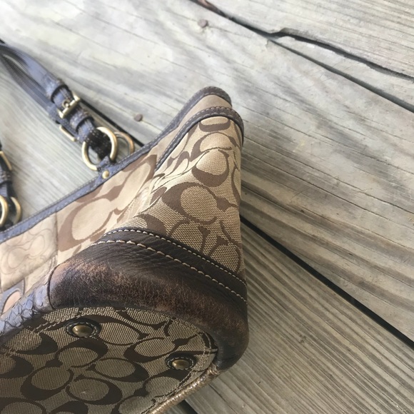 Vintage Coach Patchwork Tote - Picture 7 of 8